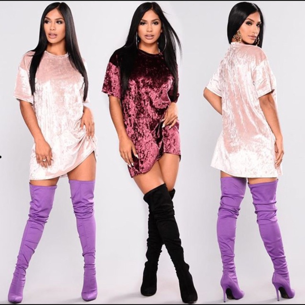 Fashion Nova Thigh High Boots